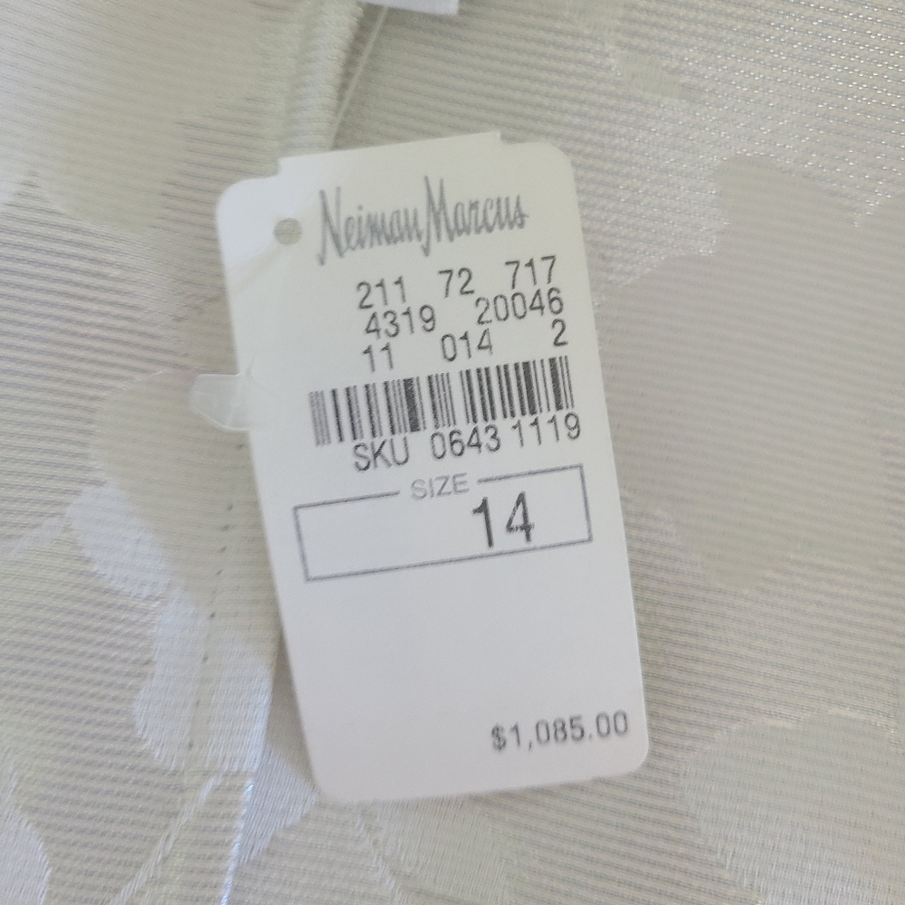 - NWT vintage Armani blazer size 14 dead stock white - Picture 11 of 11